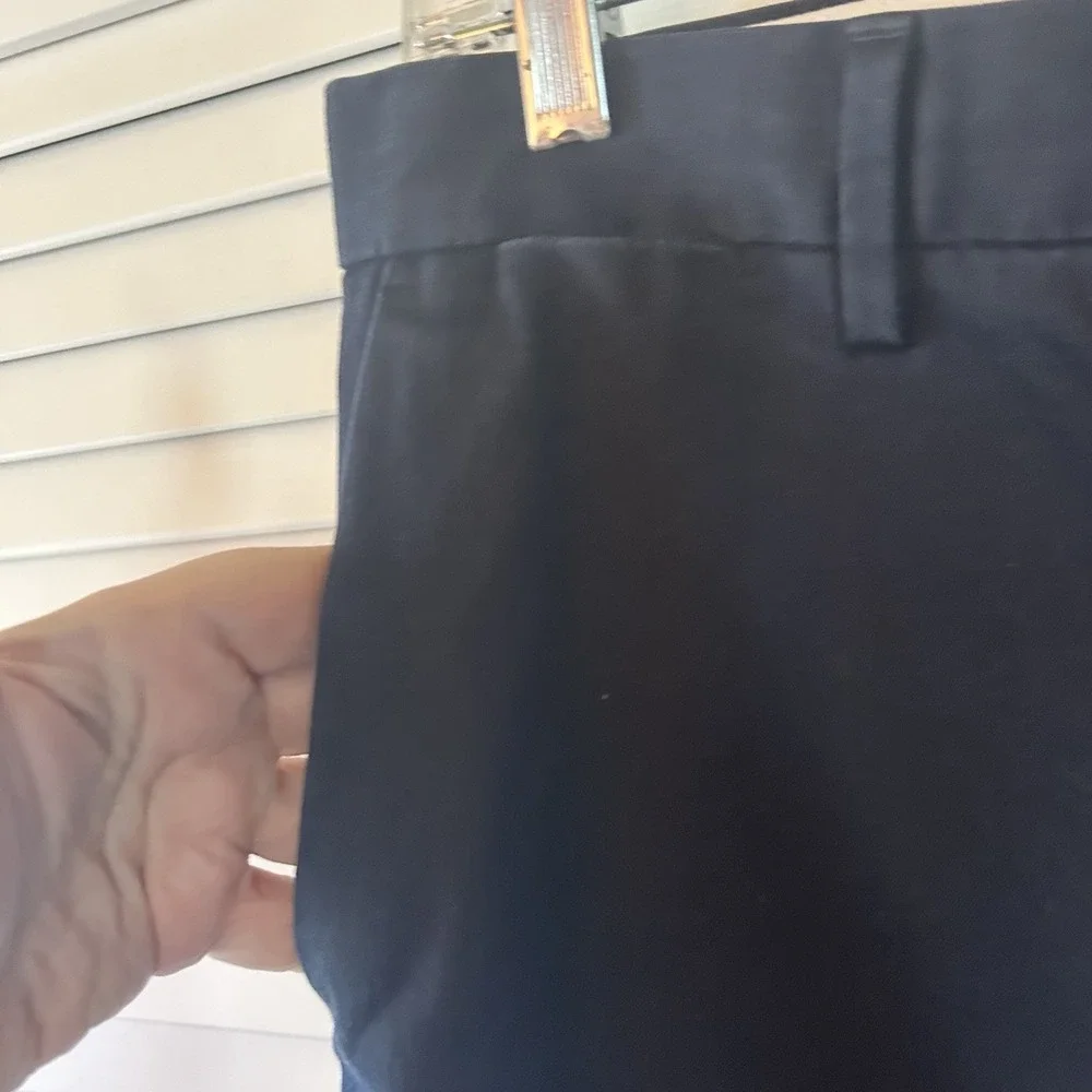 Banana Republic Men Aiden Navy Chino 32x32 Preppy Classic Business Casual